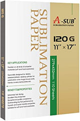 A-Sub Sublimation Transfer Paper 120g-Sublimation Blank-Elliott Creations