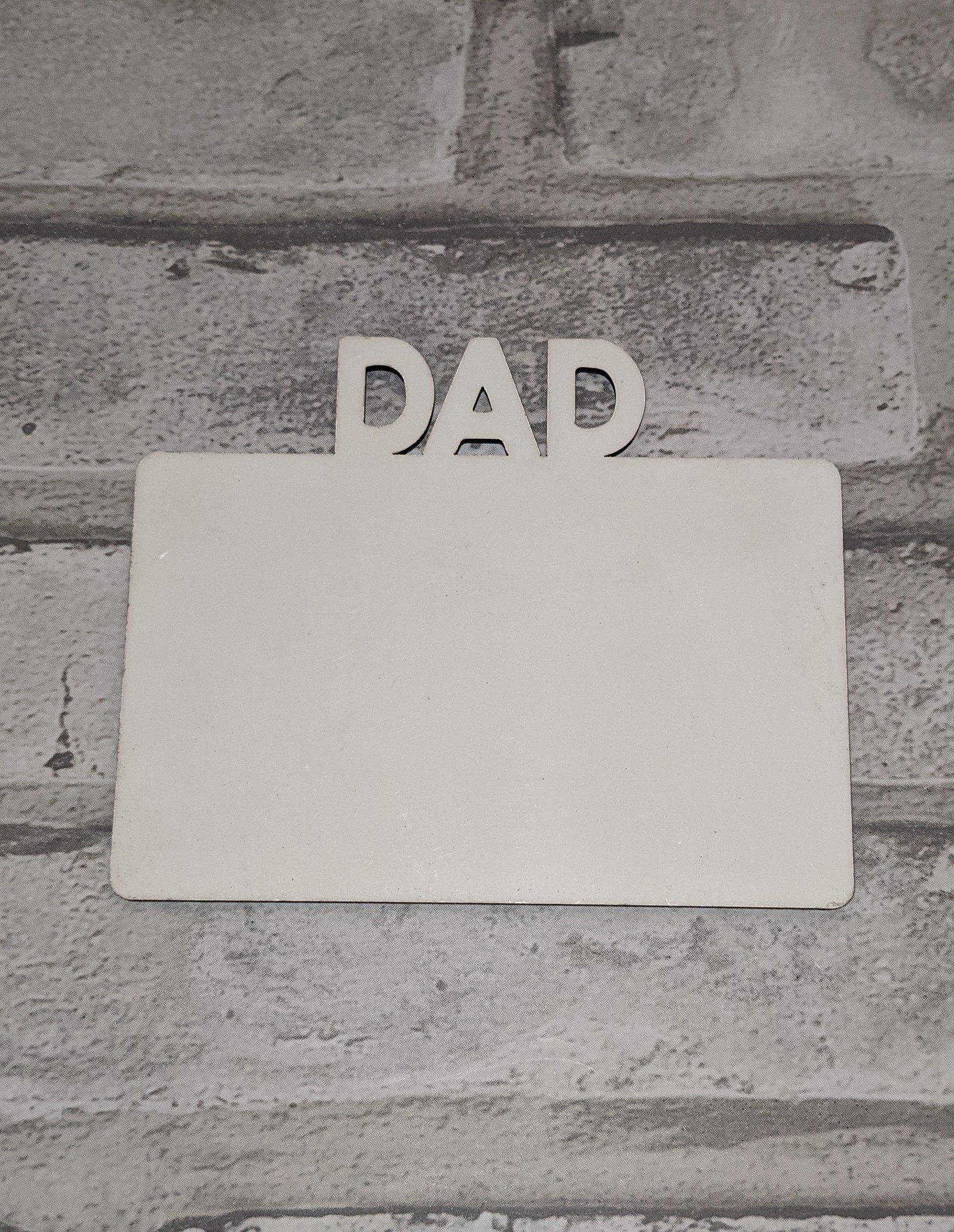 Dad Sublimation Magnet-Sublimation Blank-Elliott Creations