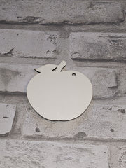 Ornament Apple MDF-Sublimation Blank-Elliott Creations
