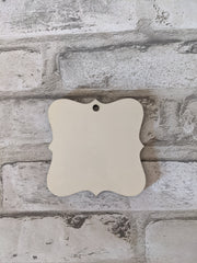 Ornament Prague MDF-Sublimation Blank-Elliott Creations