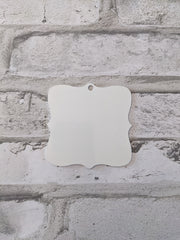 Ornament Prague Aluminum-Sublimation Blank-Elliott Creations