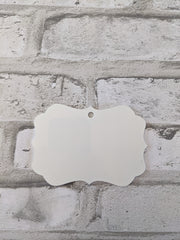 Ornament Benelux Aluminum-Sublimation Blank-Elliott Creations