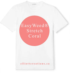 Coral - Siser EasyWeed® Stretch HTV-HTV-Elliott Creations