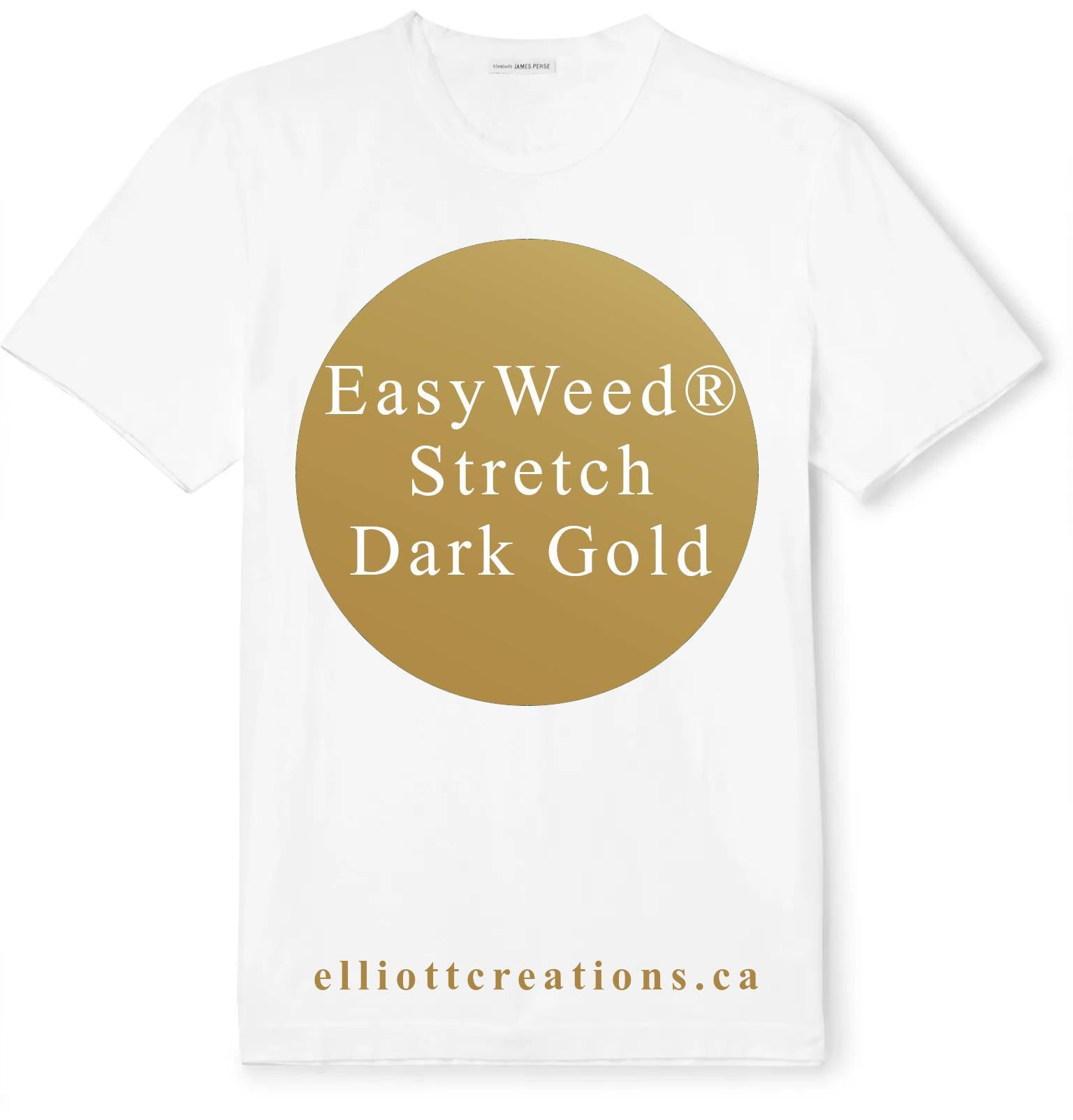 Dark Gold - Siser EasyWeed® Stretch HTV-HTV-Elliott Creations