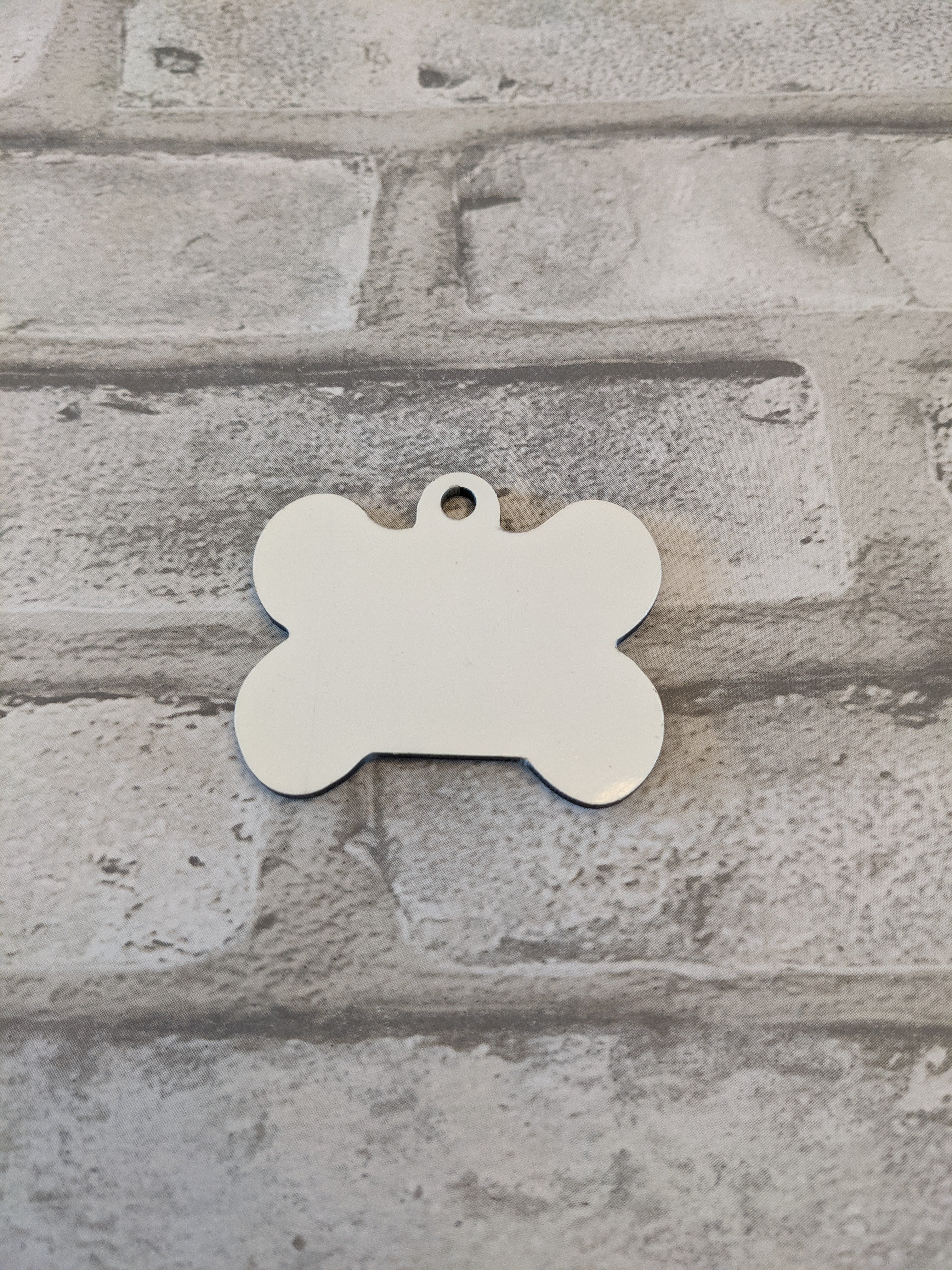Ornament Dog Bone MDF-Sublimation Blank-Elliott Creations