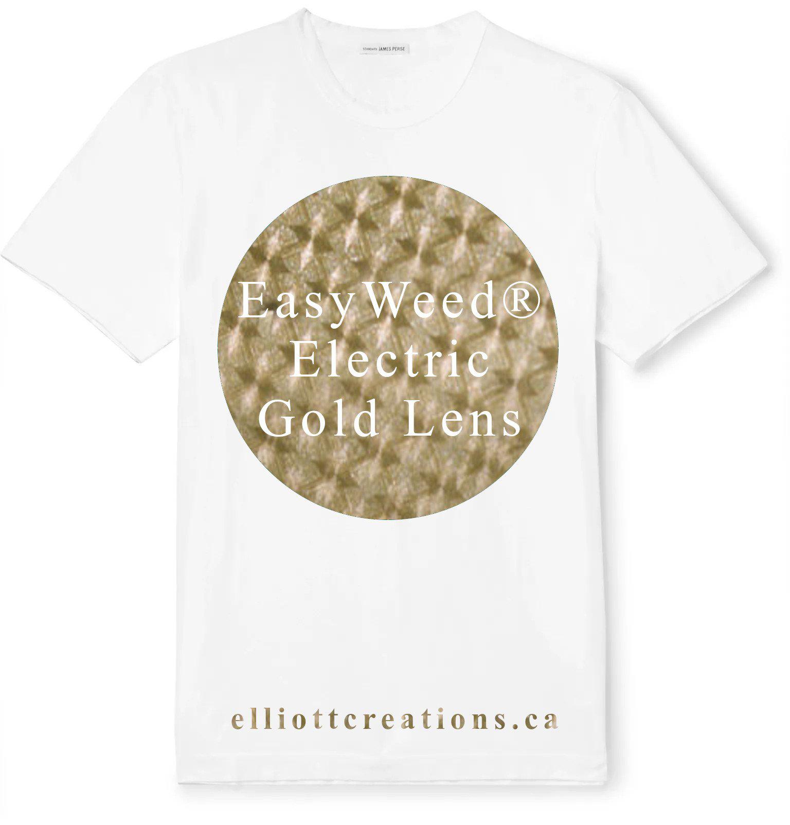 Gold Lens - Siser EasyWeed Electric HTV-HTV-Elliott Creations