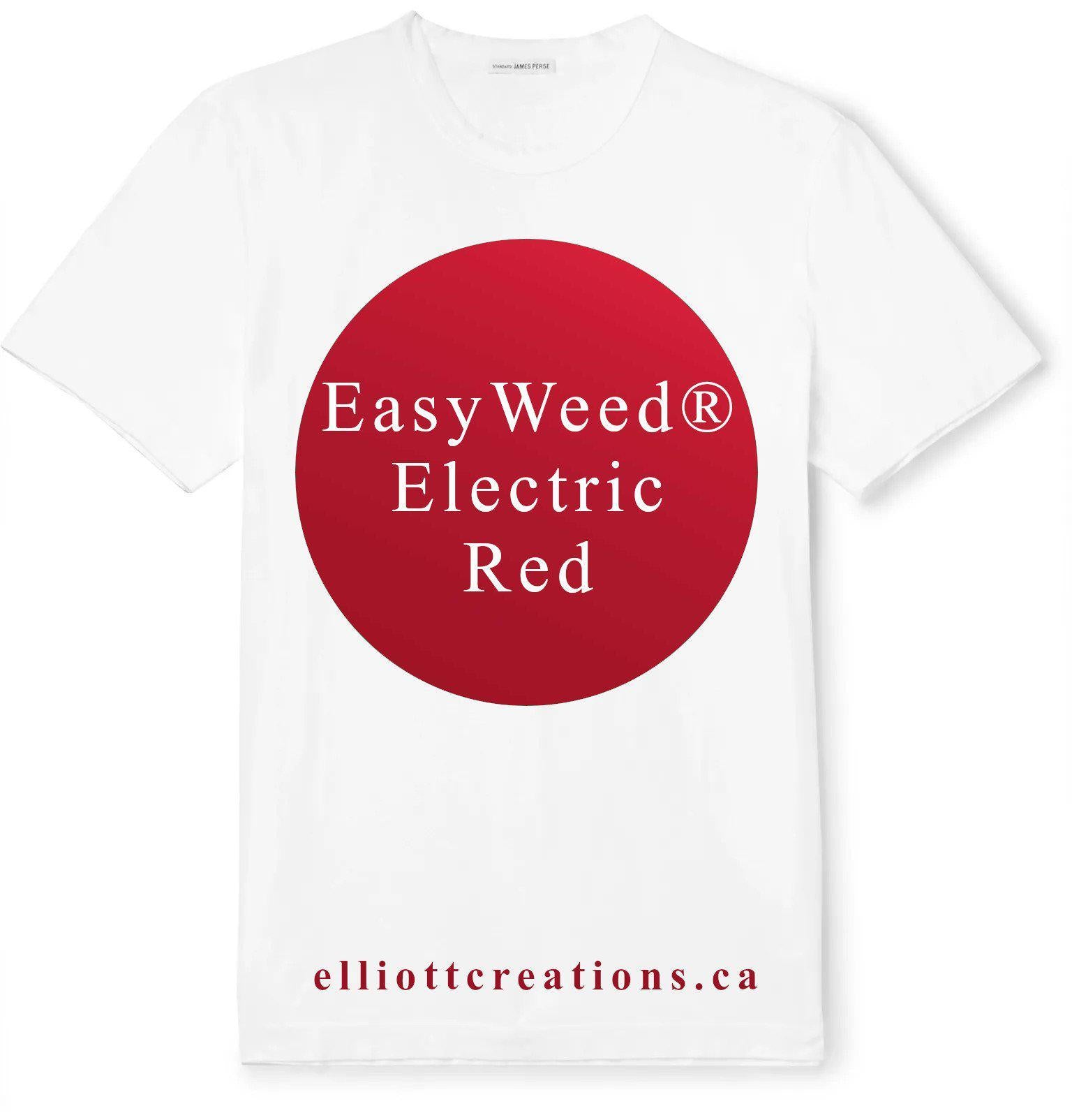 Red - Siser EasyWeed Electric HTV-HTV-Elliott Creations