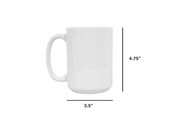 15 oz Mug for Sublimation Case of 36-Sublimation Blank-Elliott Creations