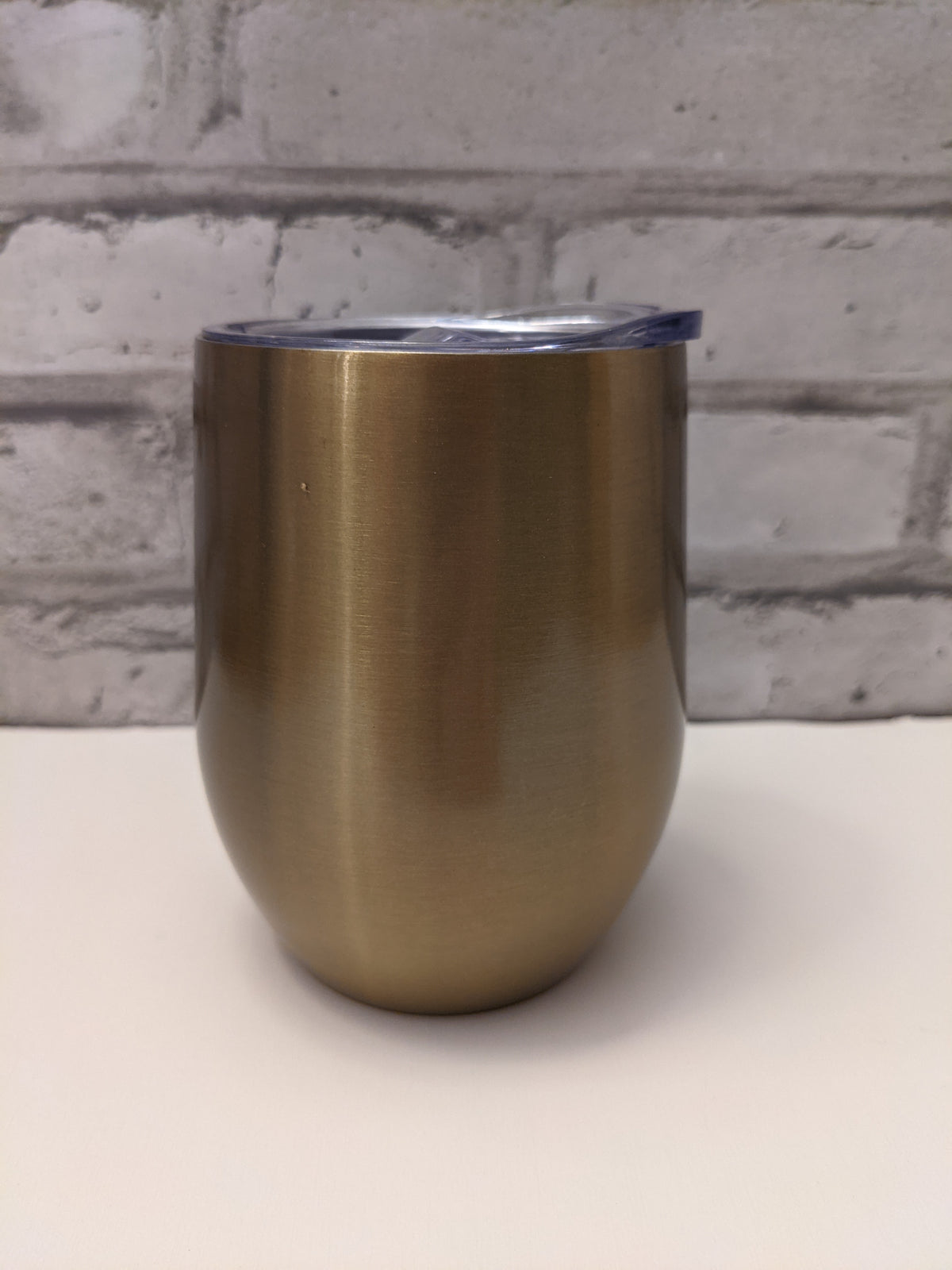 Colored Wine Tumbler with closing lid-Sublimation Blank-Elliott Creations