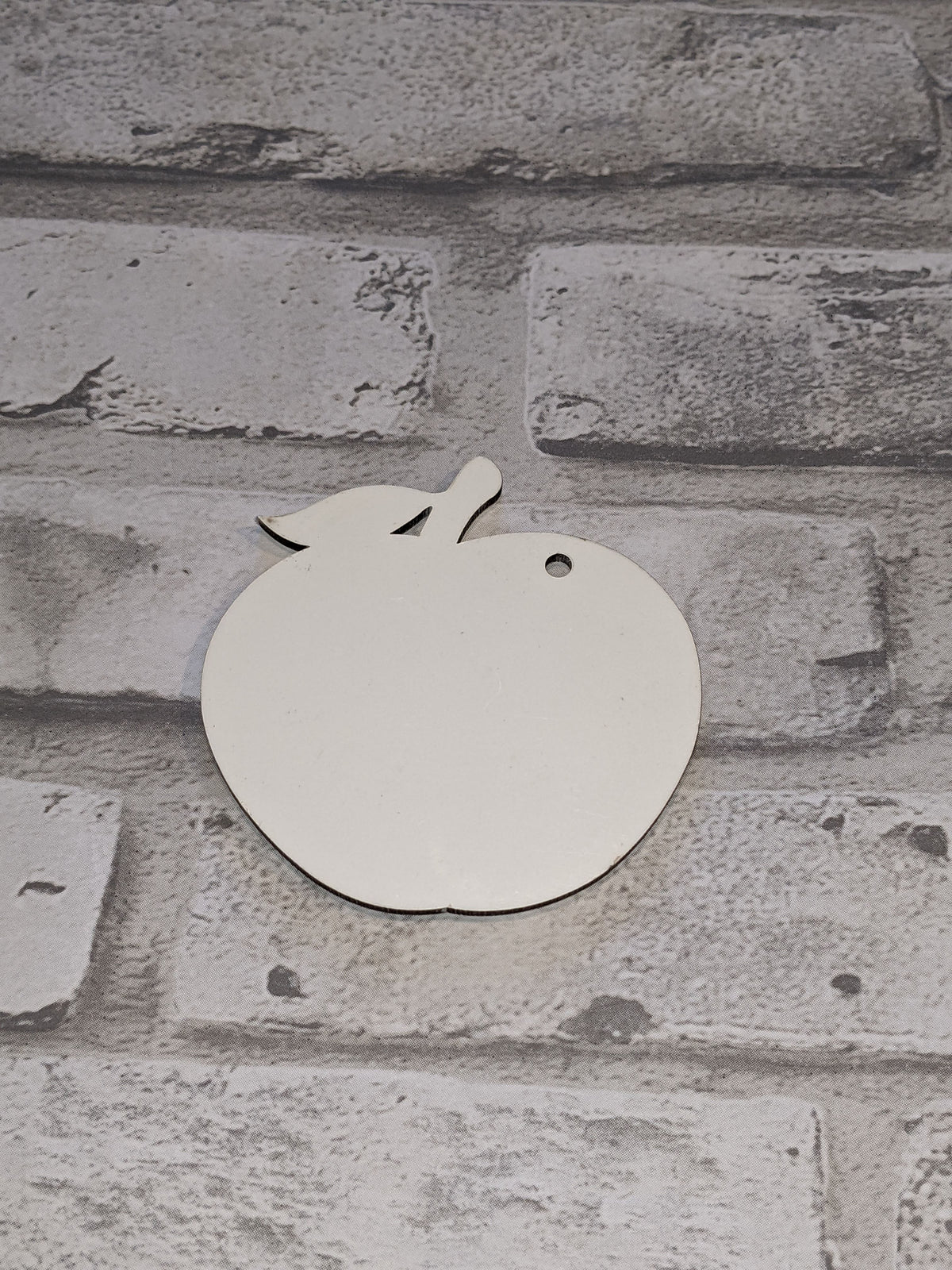 Ornament Apple MDF-Sublimation Blank-Elliott Creations