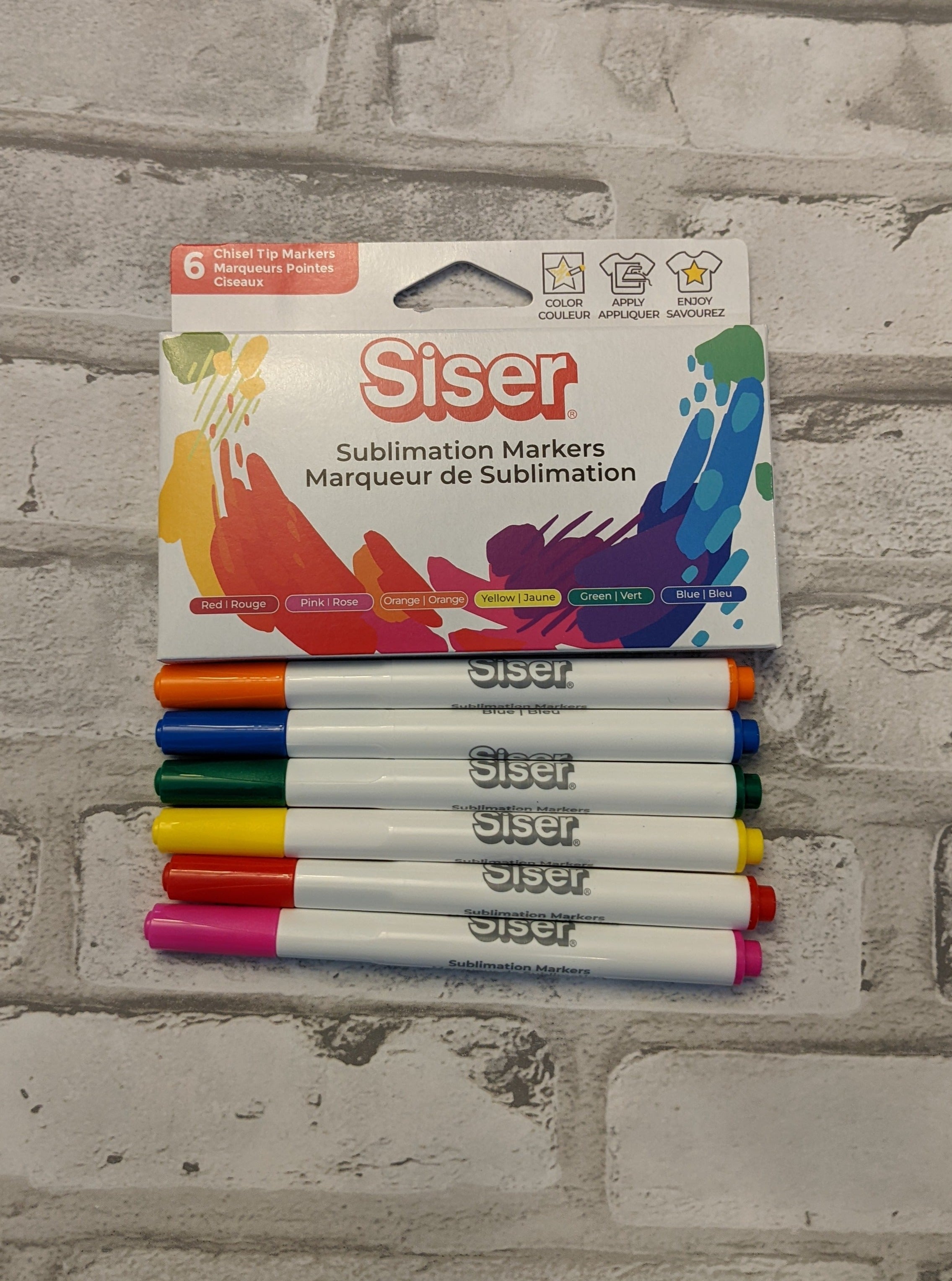 Siser Sublimation Markers Primary