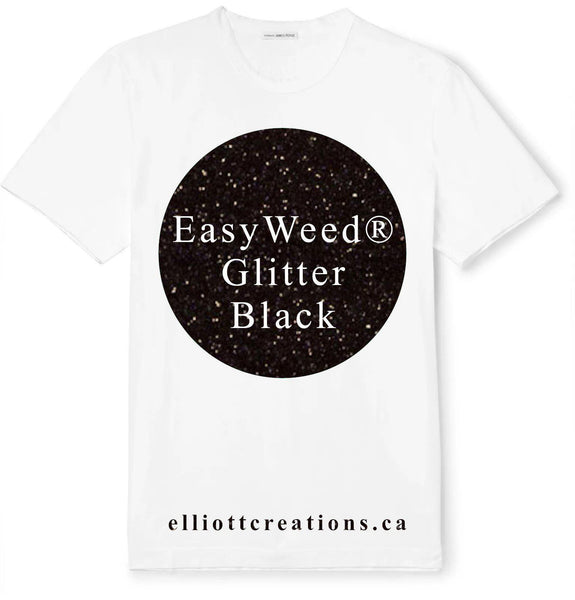 Black - Siser Glitter HTV – Elliott Creations