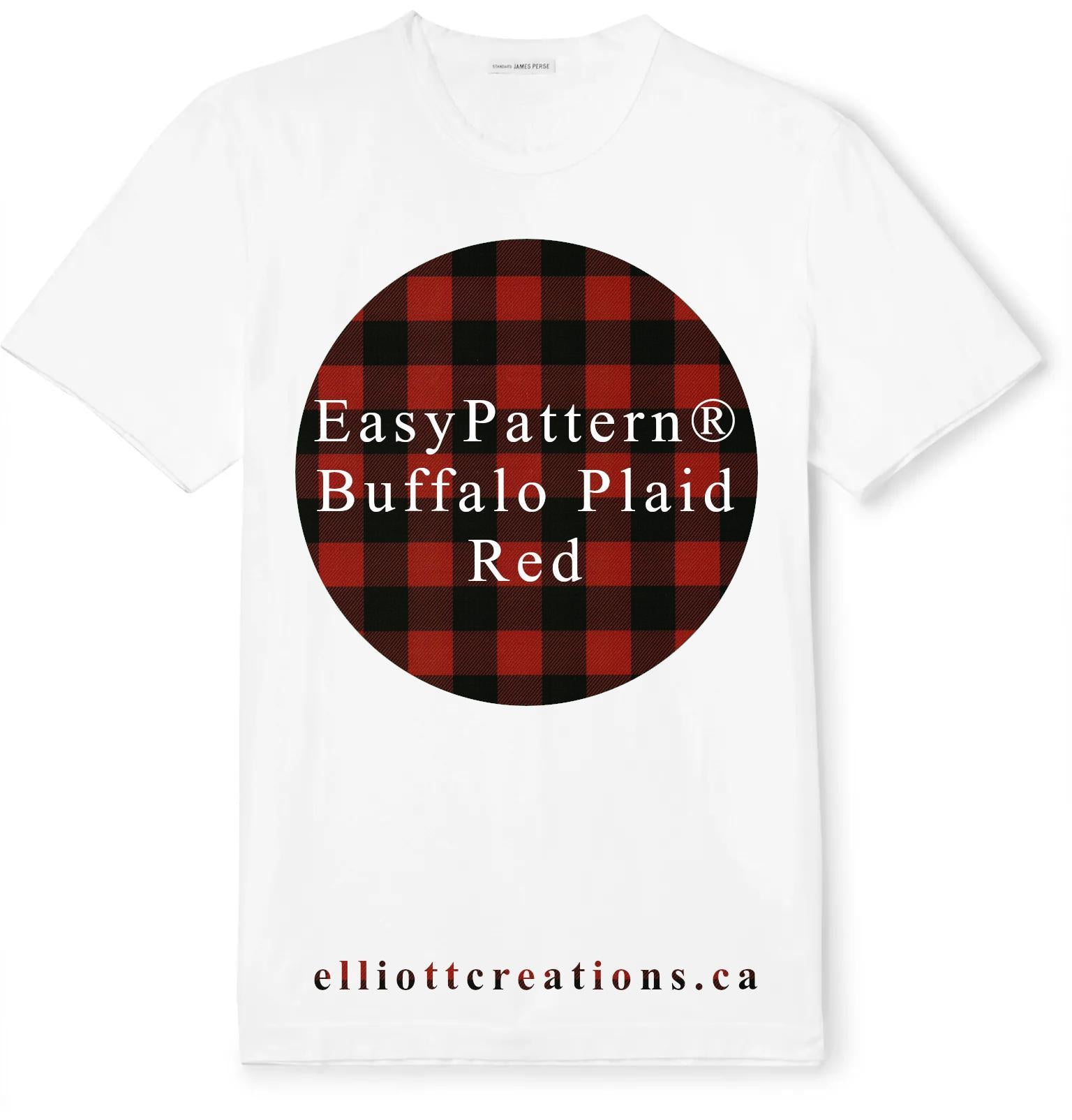Buffalo Plaid Red - Siser EasyPatterns® HTV-HTV-Elliott Creations