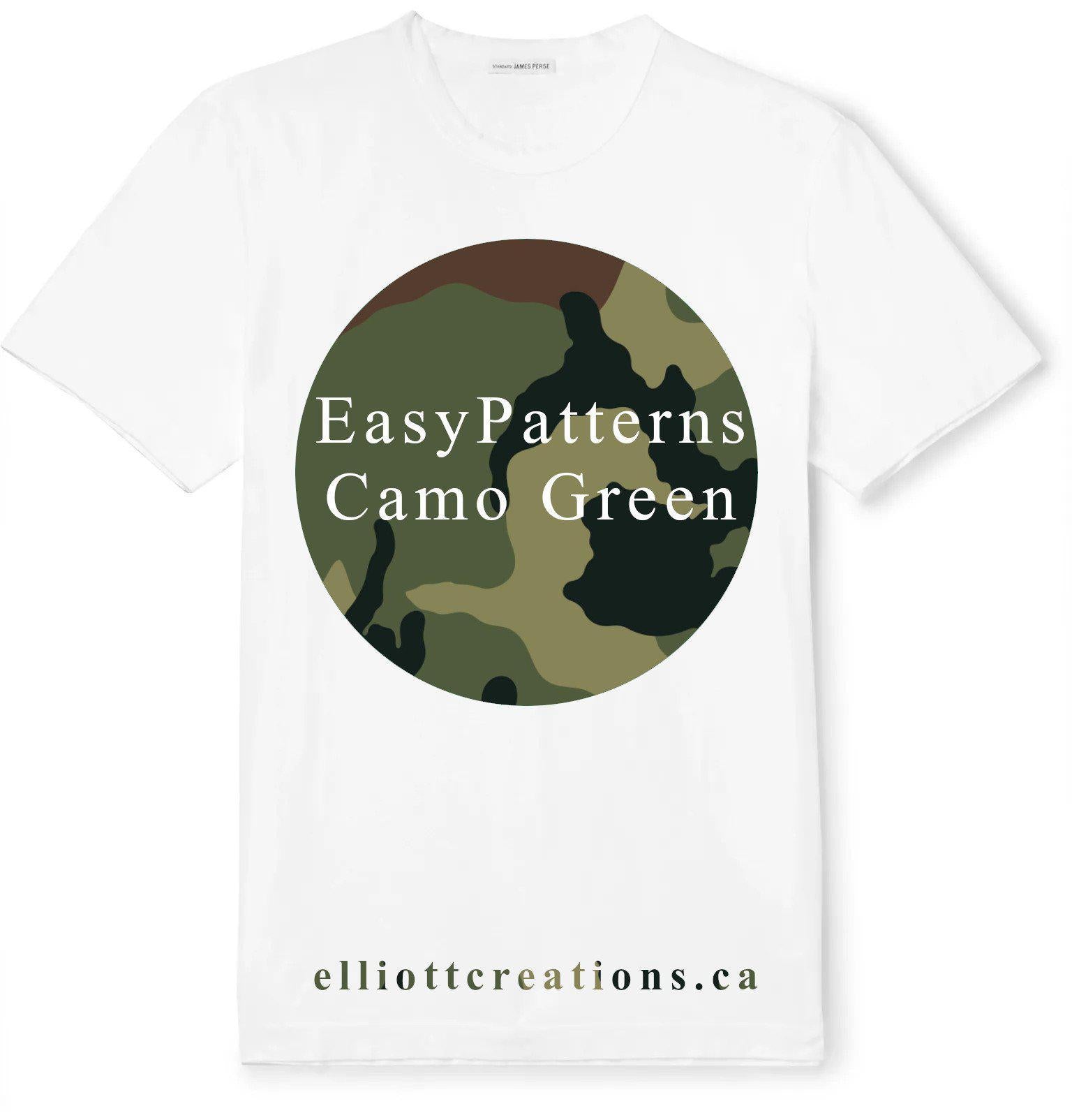 Camo Green - Siser EasyPatterns® HTV-HTV-Elliott Creations