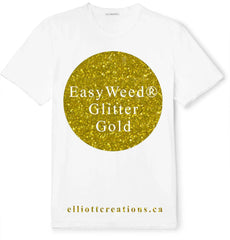 Gold - Siser Glitter HTV-HTV-Elliott Creations