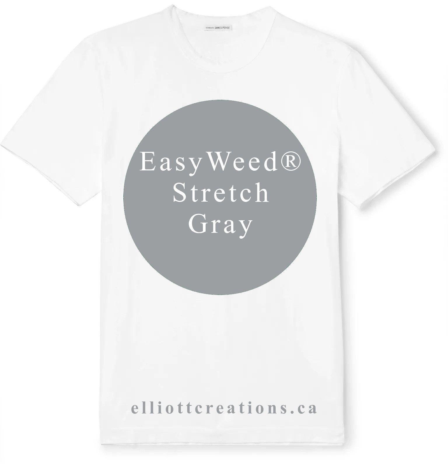 Gray - Siser EasyWeed® Stretch HTV-HTV-Elliott Creations