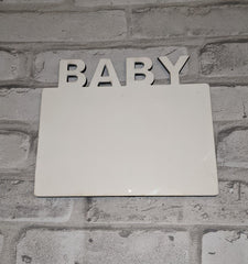 Baby MDF Photo Board-Sublimation Blank-Elliott Creations