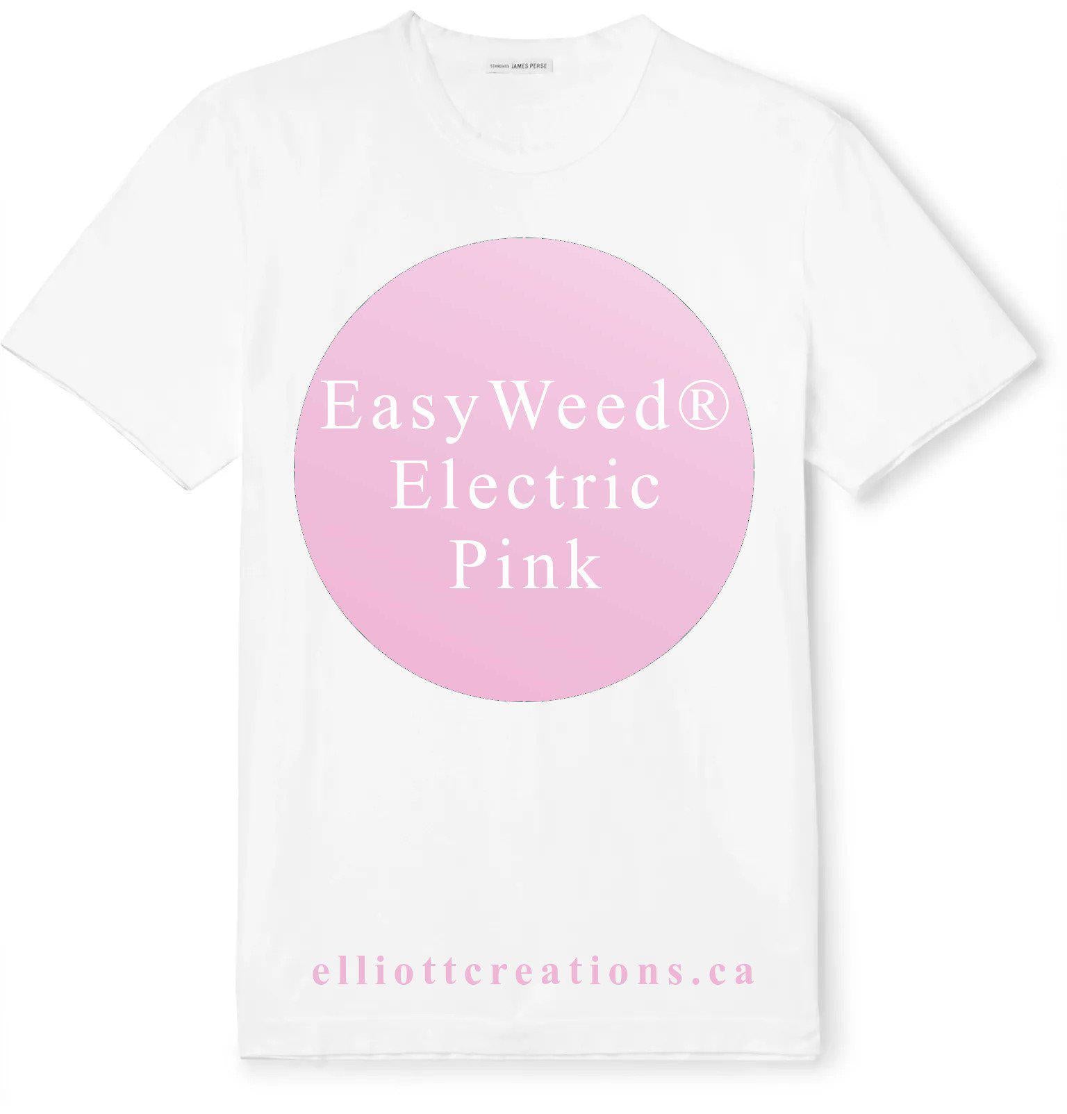 Pink - Siser EasyWeed Electric HTV-HTV-Elliott Creations