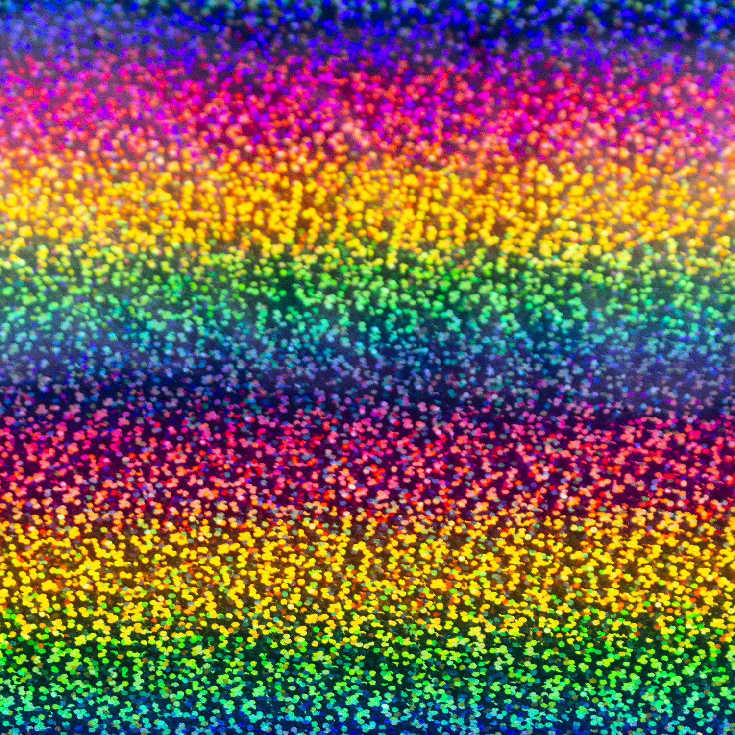 Rainbow - Siser Holographic HTV Sheets-HTV-Elliott Creations