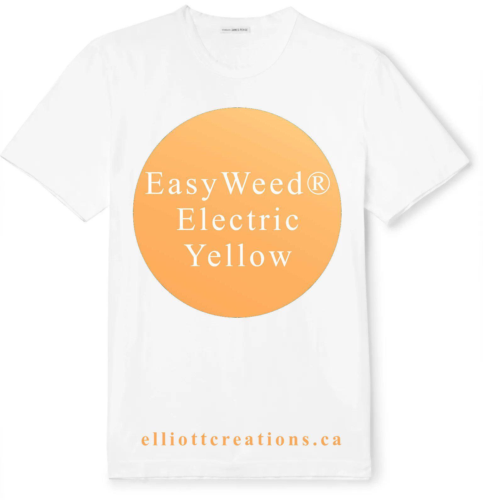 Yellow - Siser EasyWeed Electric HTV-HTV-Elliott Creations